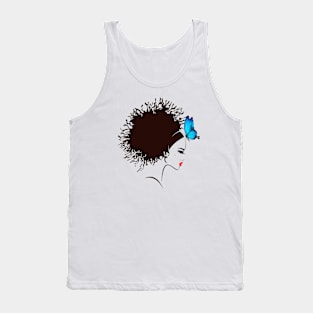 Black lives matter butterfly lovers , Don't be sad everything will be ok Tank Top